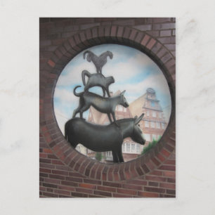 Bremer Stadtmusikanten Postcard