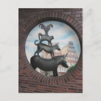 Bremer Stadtmusikanten Postcard