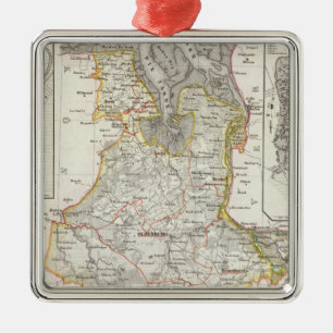 Bremerhaven Germany Metal Tree Decoration