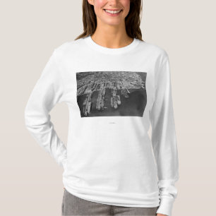 Bremerton, WA Aerial View of Navy Docks T-Shirt