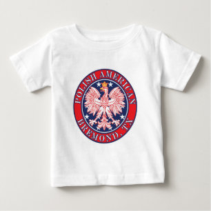 Bremond Texas Polish American Eagle Baby T-Shirt