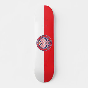 Bremond Texas Polish American Eagle Skateboard