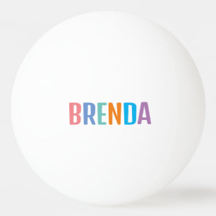 Brenda Ping Pong Ball