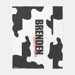 Brenden Angus Beef, 50"x60" Fleece Blanket
