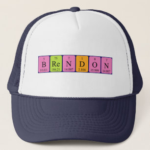 Brendon periodic table name hat