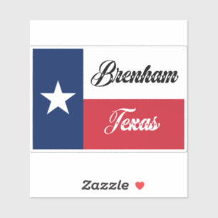 Brenham TX Flag