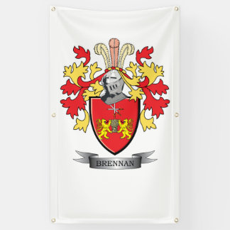 Brennan Coat of Arms Banner