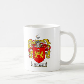 BRENNAN FAMILY CREST - BRENNAN COAT OF ARMS COFFEE MUG