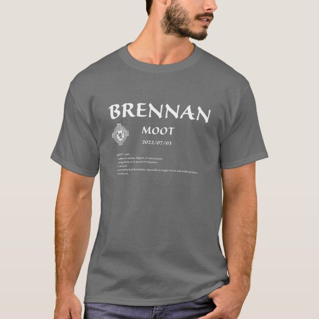 Brennan Moot version 3A  T-Shirt (Front)