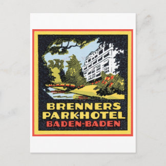 Brenners Park Hotel Baden-Baden Postcard