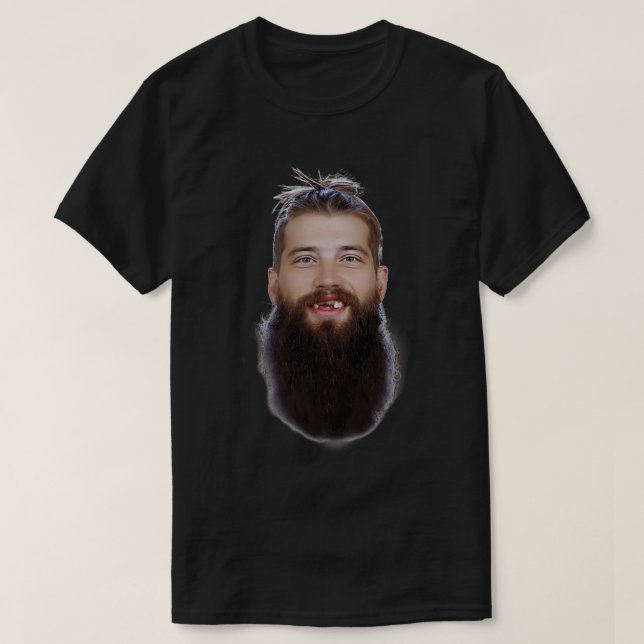 Brent Burns Face T-Shirt (Design Front)