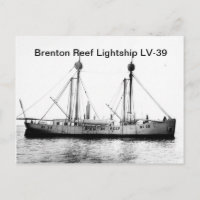 Brenton Reef Lightship LV-39 Postcards