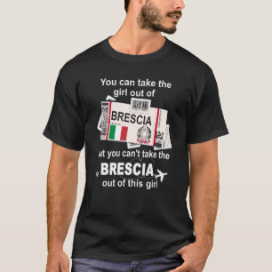 Brescia Boarding Pass Brescia Girl Brescia T-Shirt