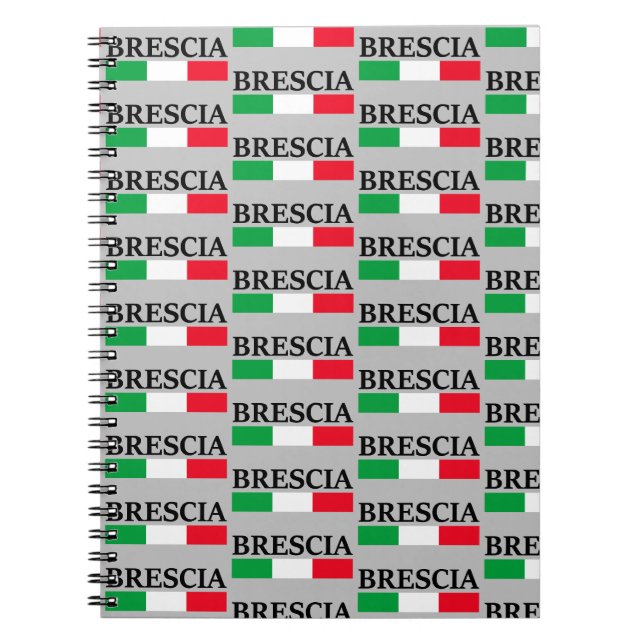 Brescia Italy Notebook (Front)