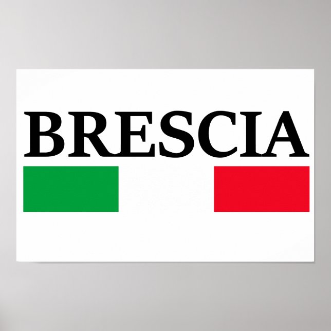 Brescia Italy Poster (Front)