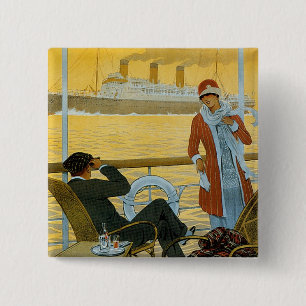 Bresil - Plata 15 Cm Square Badge