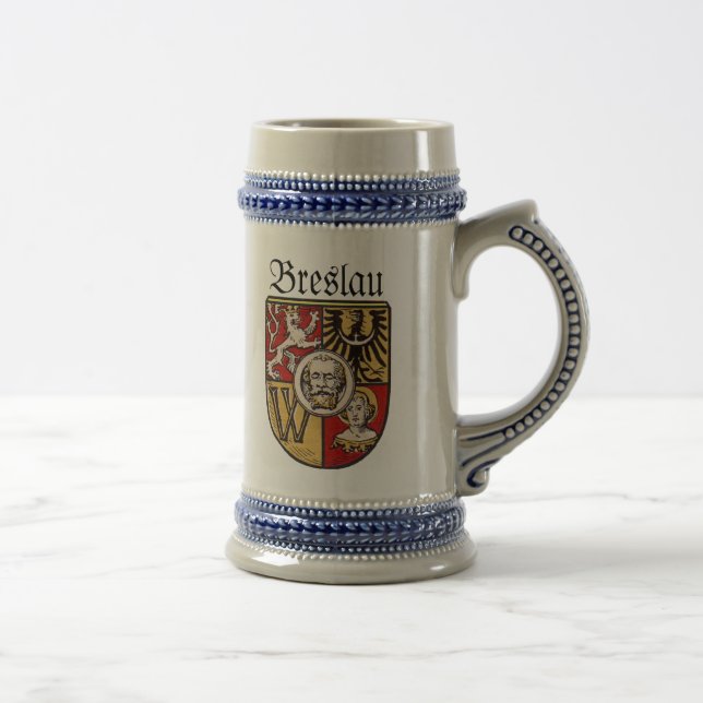 Breslau Beer Stein (Right)