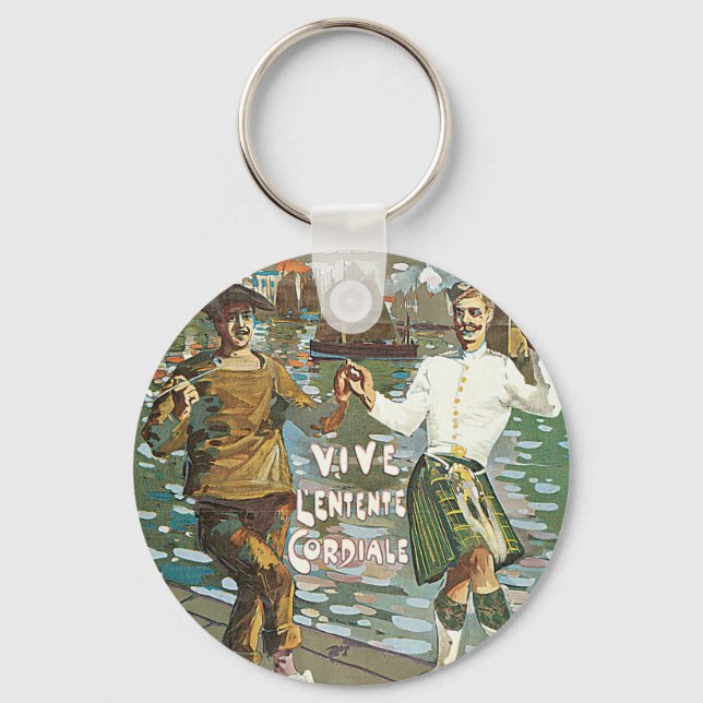 Brest á Londres 18 heurs Key Ring (Front)