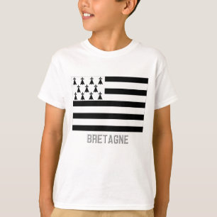 Bretagne flag with name T-Shirt