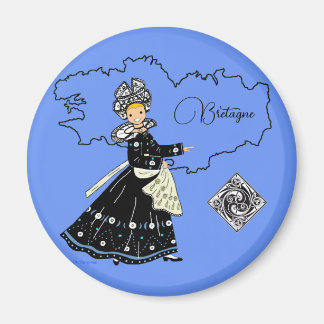Bretagne, France Magnet