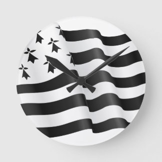 Breton (Breton flag) Round Clock