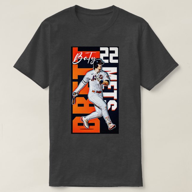 Brett Baty 22  1 T-Shirt (Design Front)