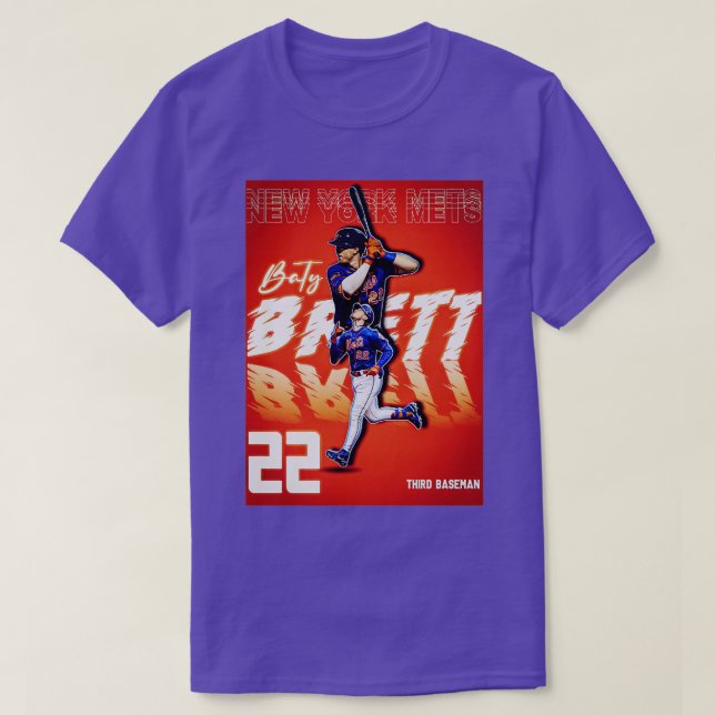 Brett Baty 22 T-Shirt (Design Front)