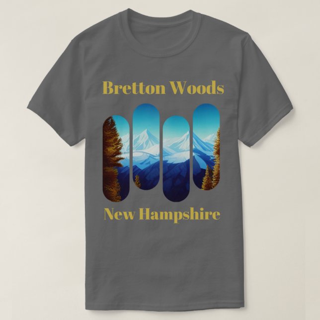 Bretton woods ski New Hampshire 1 T-Shirt (Design Front)