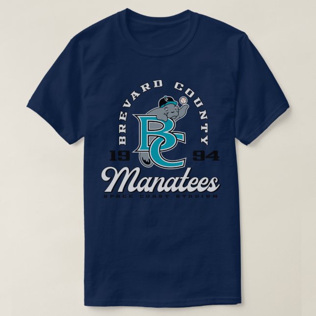 Brevard County Manatees T-Shirt (Design Front)