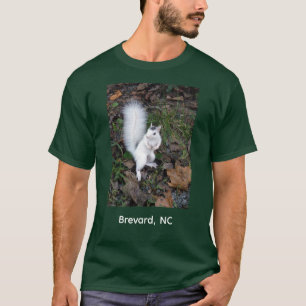 Brevard White Squirrel - Long Sleeved T-Shirt