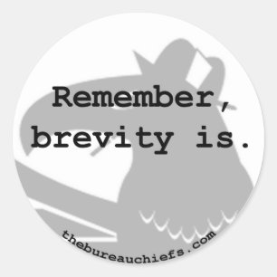 Brevity Is Sticker