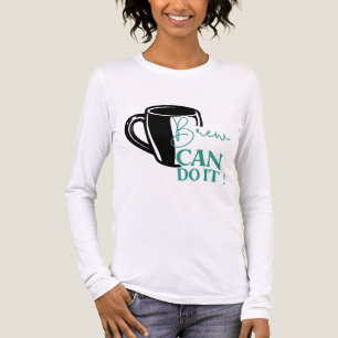 Brew Can Do It Coffee Motivation Self Care Tri-Blend Shirt