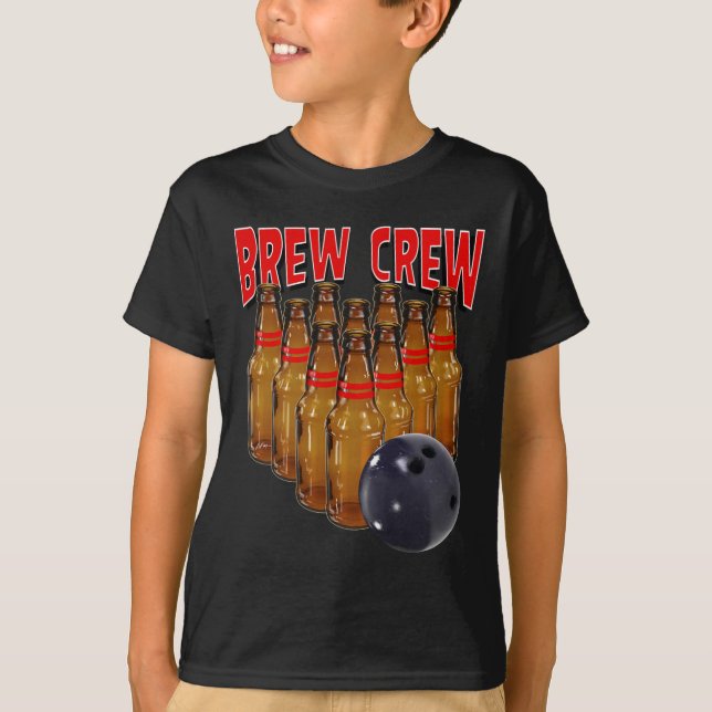 Brew Crew Bowling  T-Shirt (Front)