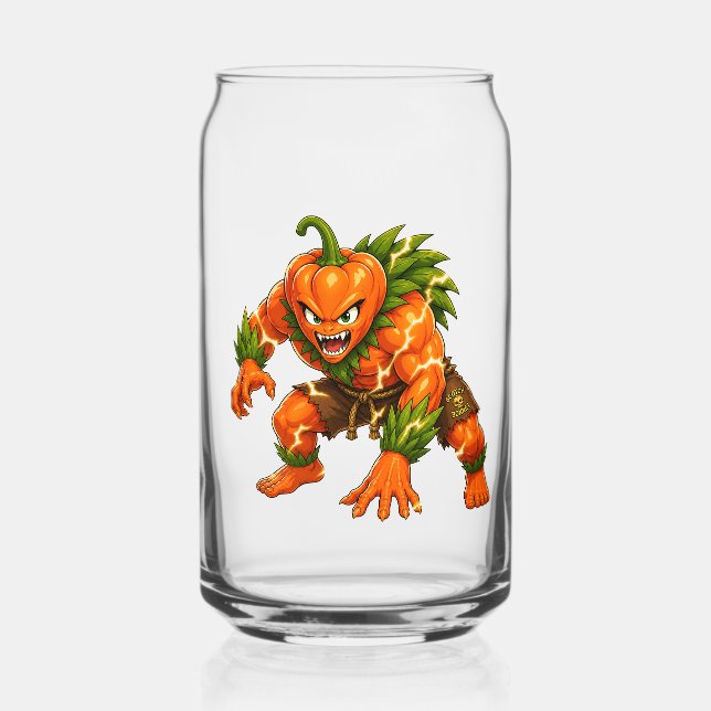 Brew Fighter Habanero Can Glass (Front)