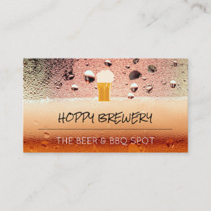 Brew House Frosted Mug Business Card