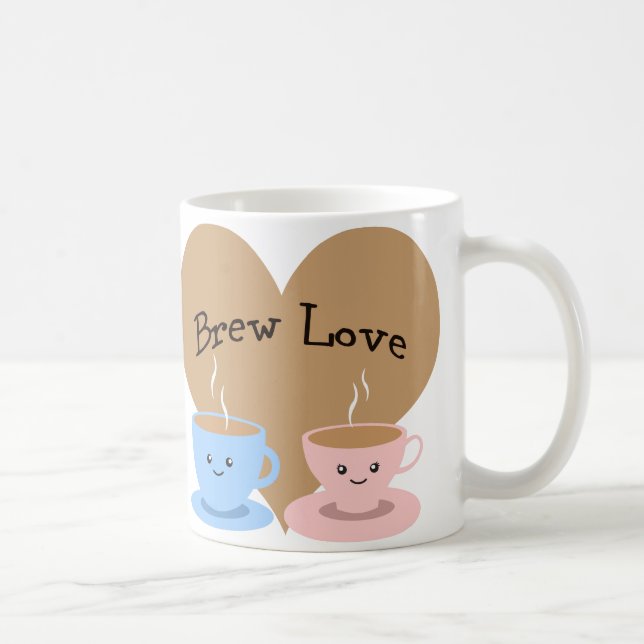 Brew Love! Coffee Mugs (Right)