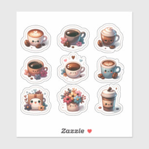 "Brew-tiful Coffee Cups Set"