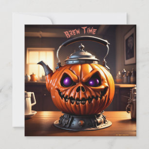 Brew Time AI Fantasy Digital Art Print Spooky