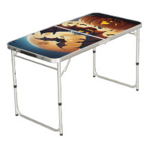 Brew up Some Fun with Halloween Beer Pong Tables