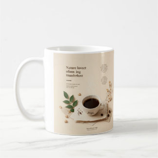 Brewed Awakening: Nature-Inspired Classic Mug