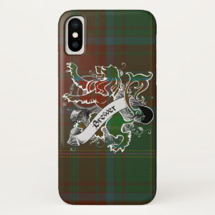 Brewer Tartan Lion Case-Mate iPhone Case