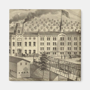 Brewery and malt house of A Reymann Magnet