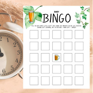 Brewery Baby - Colour - Baby Shower Baby Bingo Gam