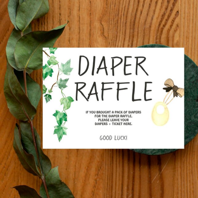 Brewery Baby - Colour - Diaper Raffle Invite Inser (Creator Uploaded)
