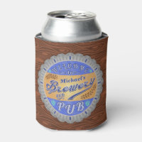 Brewery Pub Personalised Beer Bottle Cap