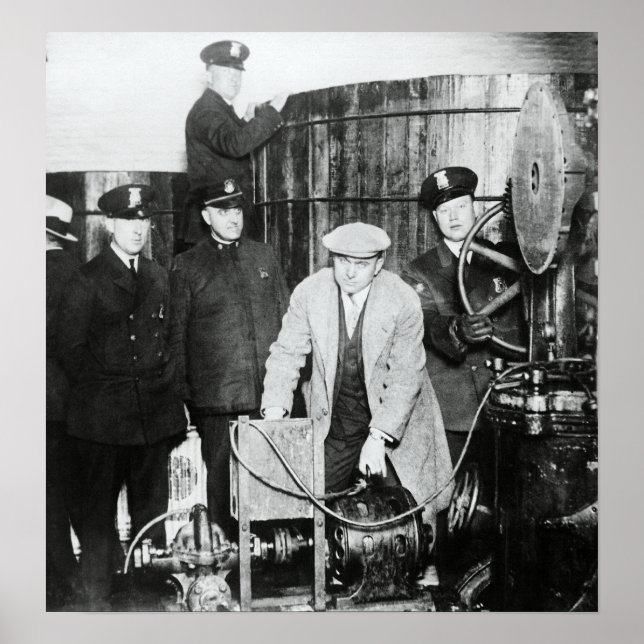 BREWERY SPEAKEASY BUST c. 1930 Poster (Front)