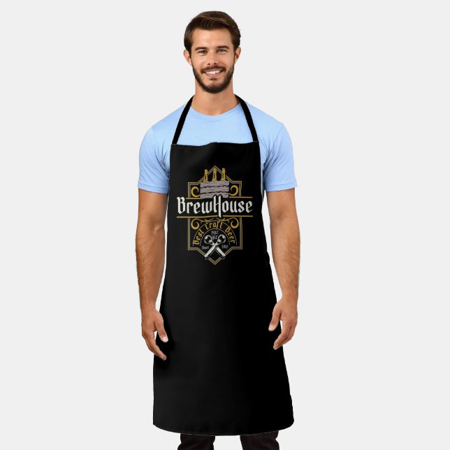 Brewhouse Best Craft Beer Bartending  Apron (Worn)