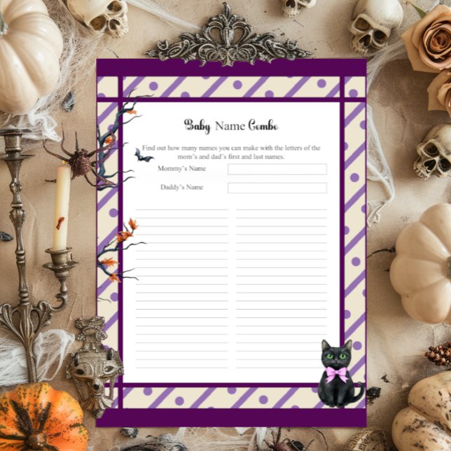 Brewing A Baby_  Baby Name Combo Shower game Custom Letterhead (Creator Uploaded)