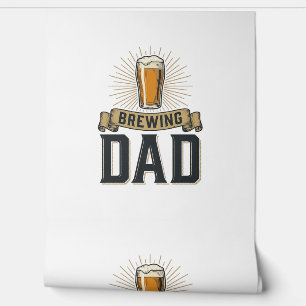 Brewing Dad Beer Vintage Engraving Shirt Design_1 Wallpaper