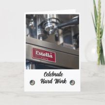 Brewing Dedication - A Labour Day Card